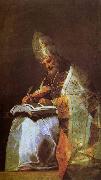 Francisco Jose de Goya St. Gregory painting